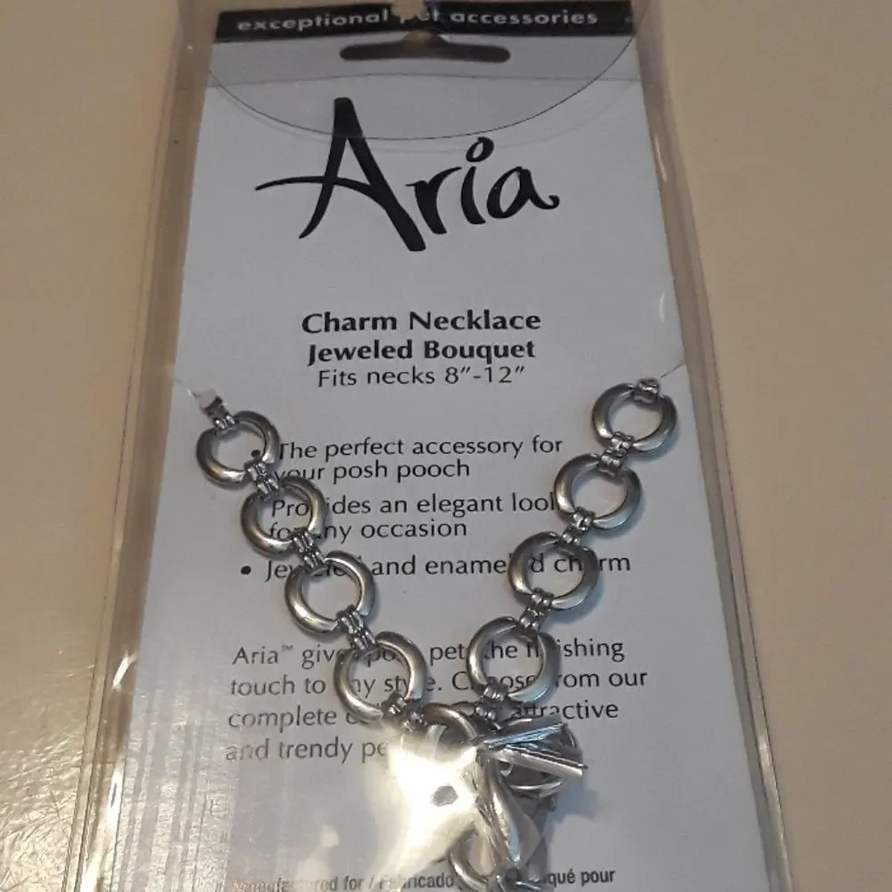 Aria Dog Charm Necklace